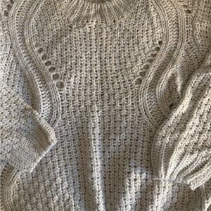 Neo Noir sadie Knit Wool Blend Sweater Size M beige danish design